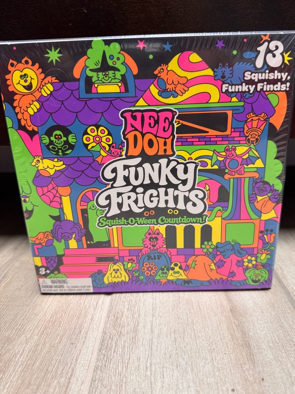 NeeDoh Funky Frights 👻💜🧡💚🩷🖤